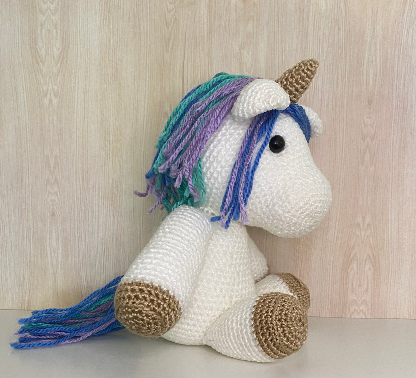 Cute White Unicorn Plush