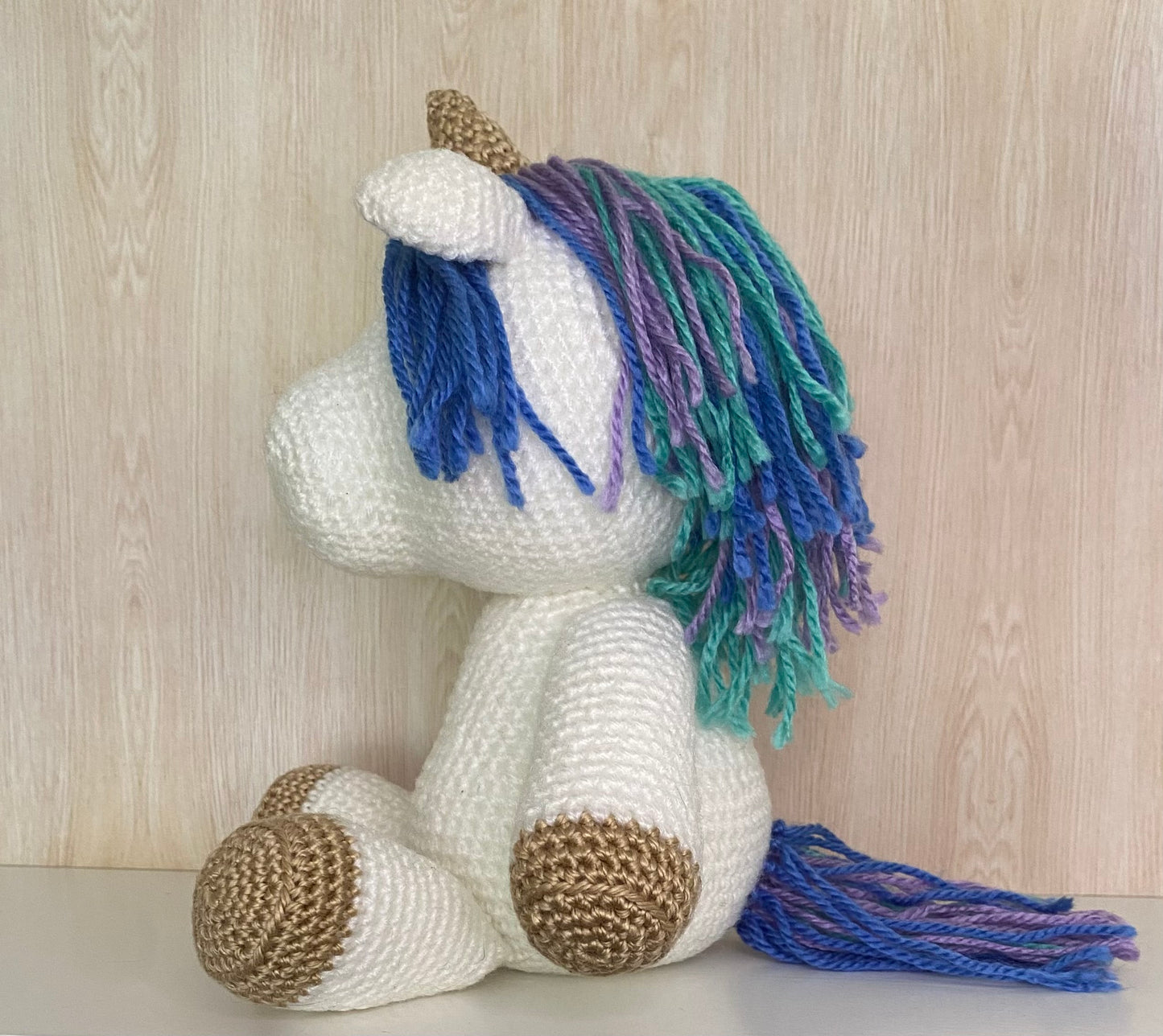 Cute White Unicorn Plush